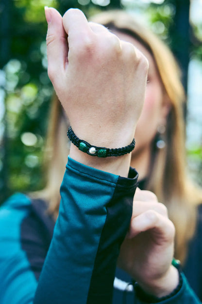 Pulseras para mujer con esmerladas