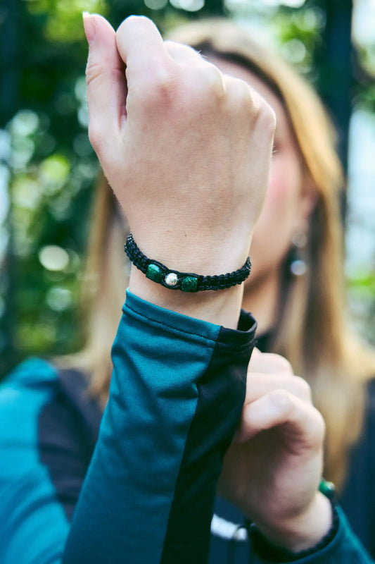 Pulseras para mujer con esmerladas