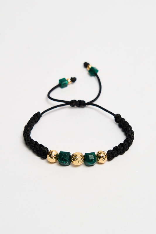 Divina esencia: 2 Esmeraldas Encapsuladas 3 Esferas de Oro Diamantadas